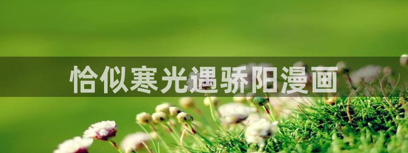香蕉文化免费漫画入口：恰似寒光遇骄阳漫画